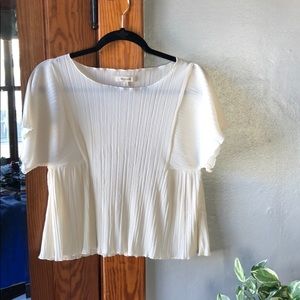 Madewell Cream Top